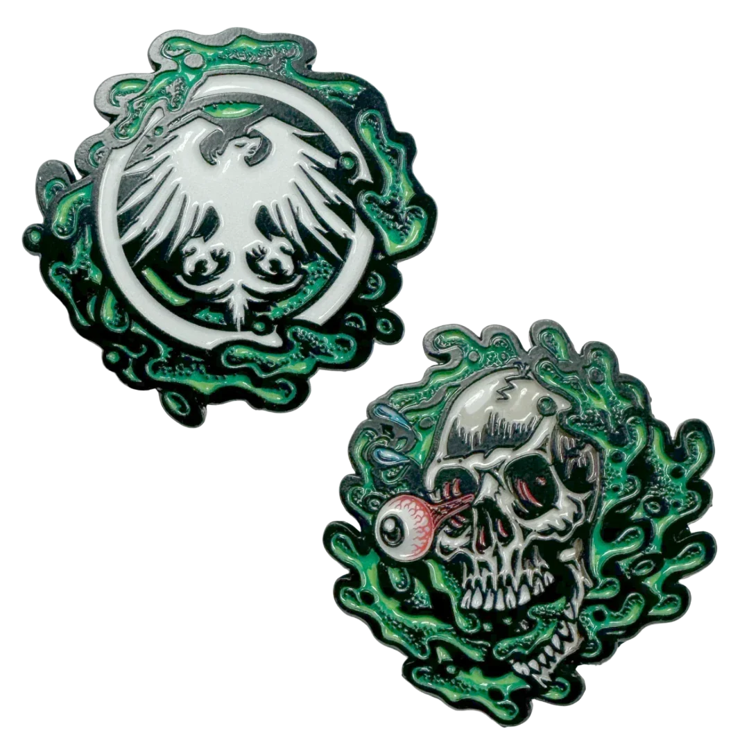 Jimbo Phillips x Grassroots Enamel Pin