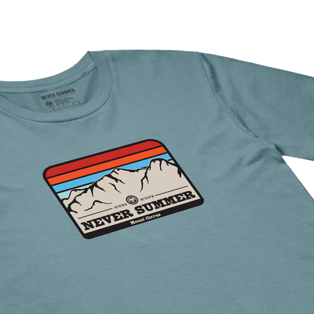 Never Summer Mountain Range Peak Tee
