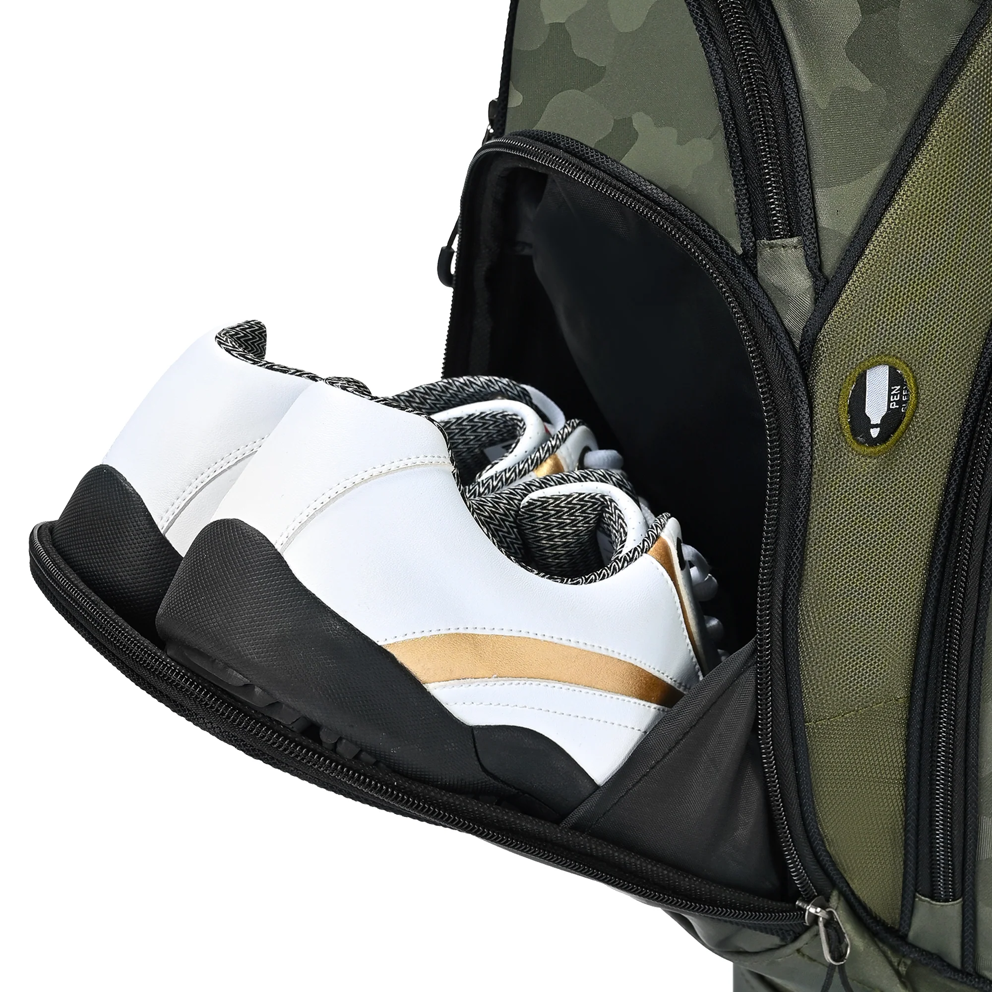 Silent 001 Quiet & Anti-Collision 14 Way Organizer Dividers‌ Golf Cart Bag-Camo