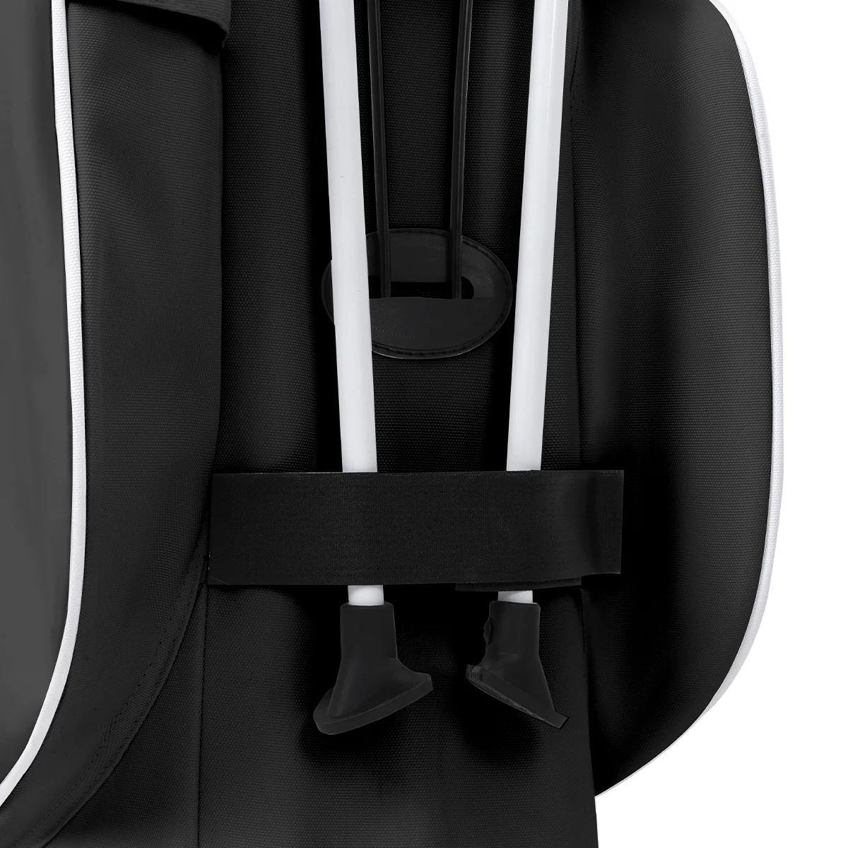 5-Way Golf Stand Bag-Classic Black White