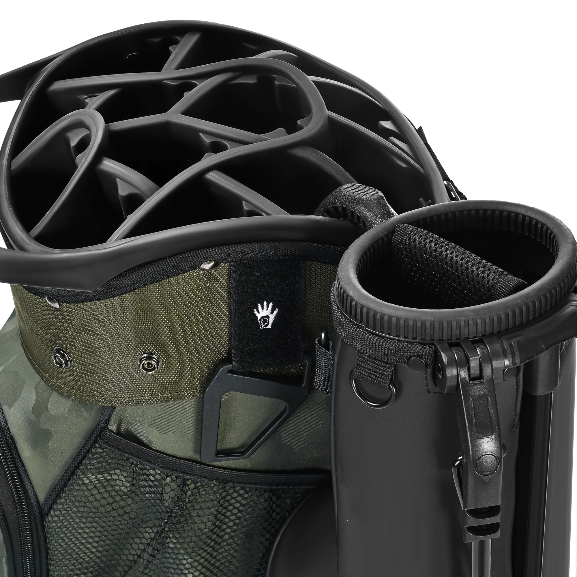 Silent 001 Quiet & Anti-Collision 14 Way Organizer Dividers‌ Golf Cart Bag-Camo