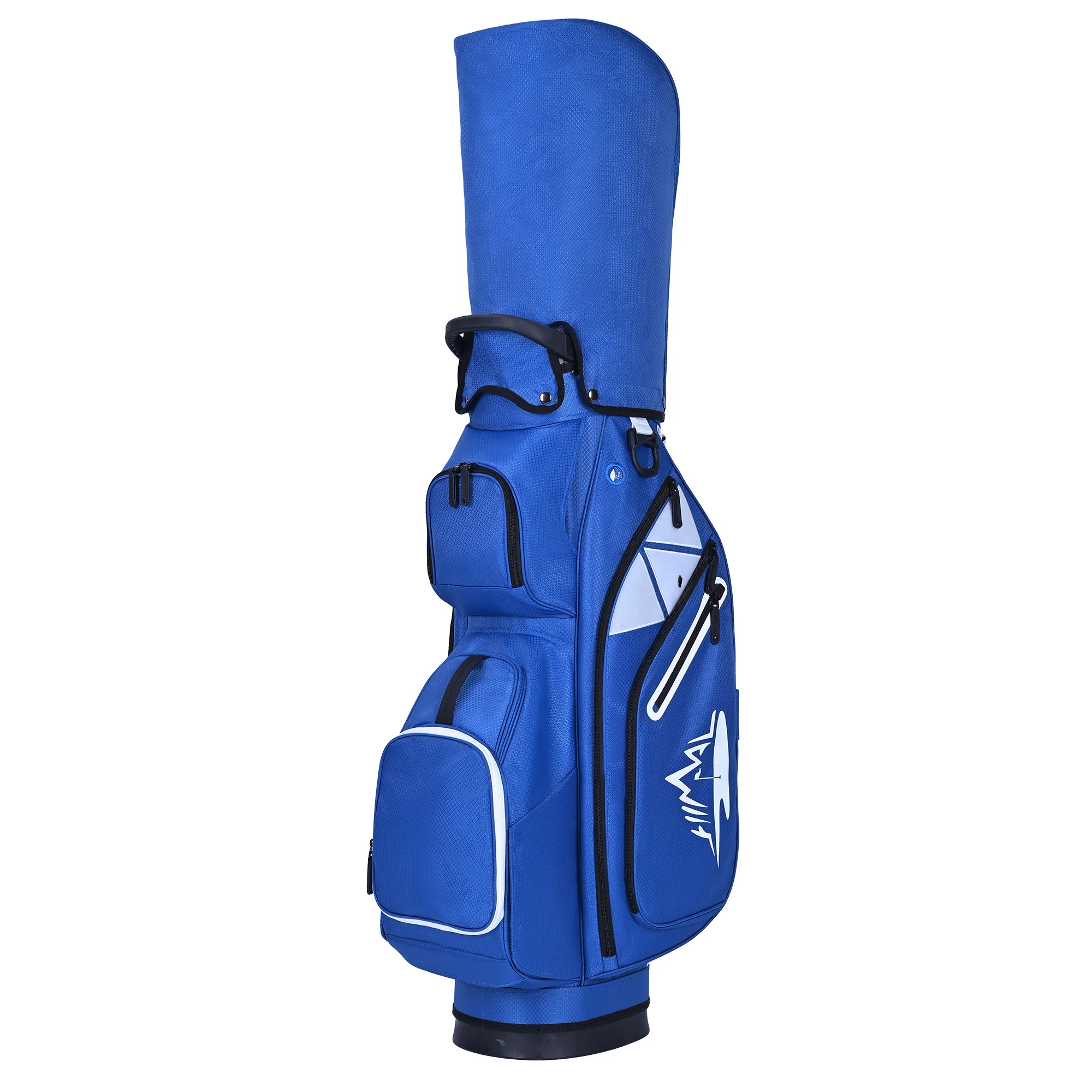 Silent 002 Quiet & Anti-Collision 15 Way Organizer Dividers Golf Cart Bag-Blue