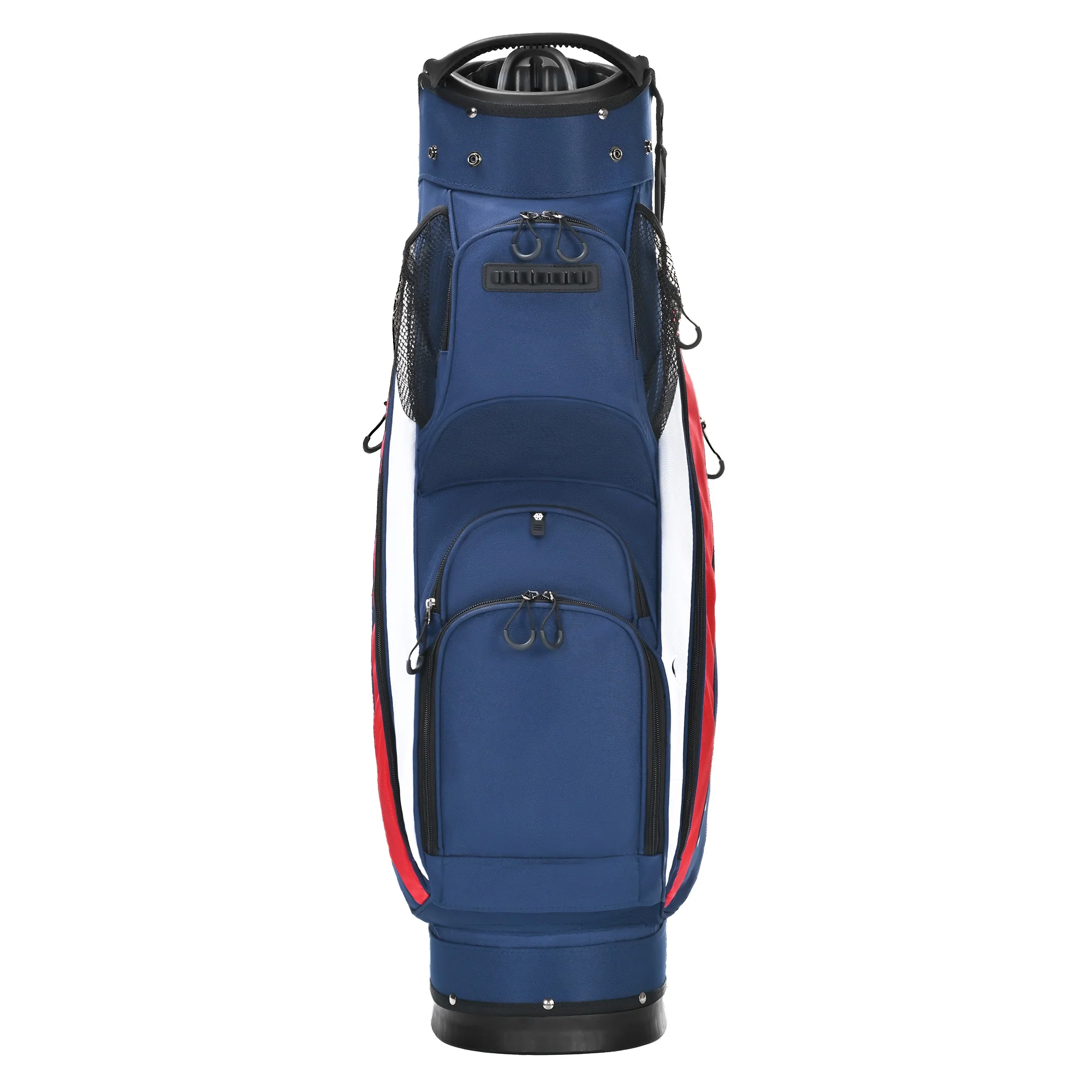 Silent 001 Quiet & Anti-Collision 14 Way Organizer Dividers‌ Golf Cart Bag-Blue Red