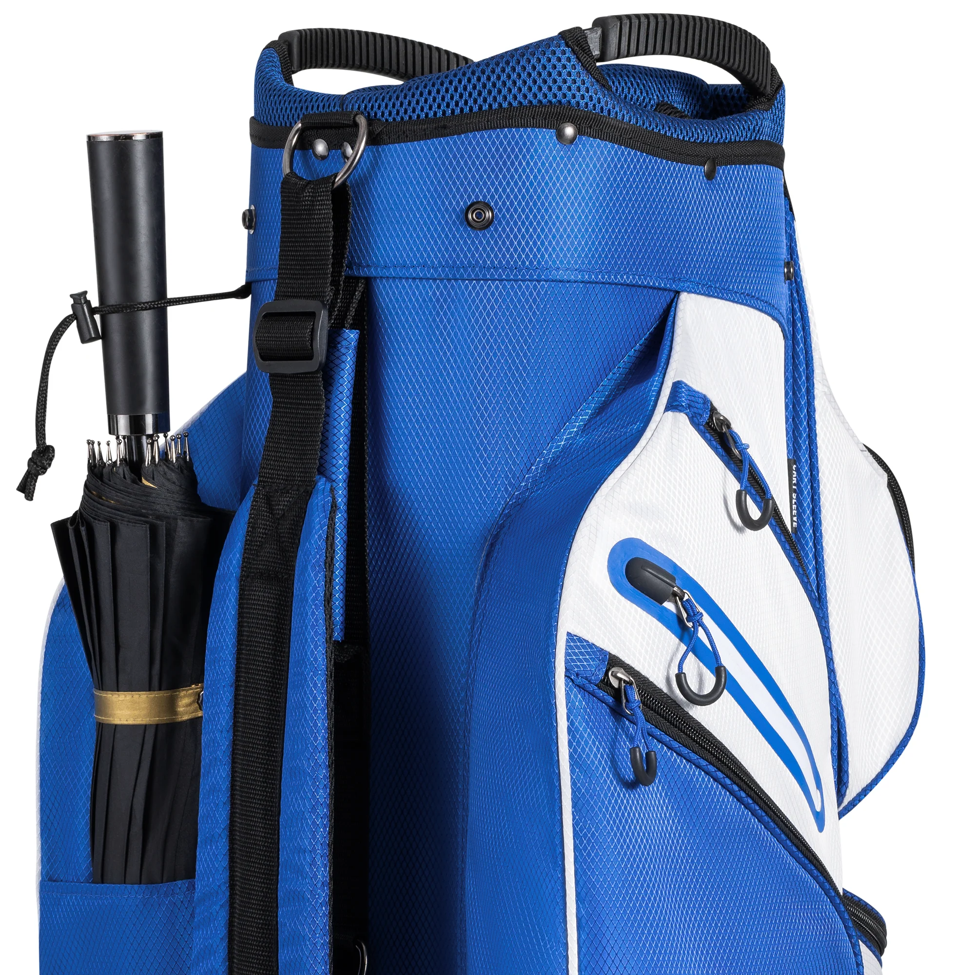 Golf Cart Bag-Blue White