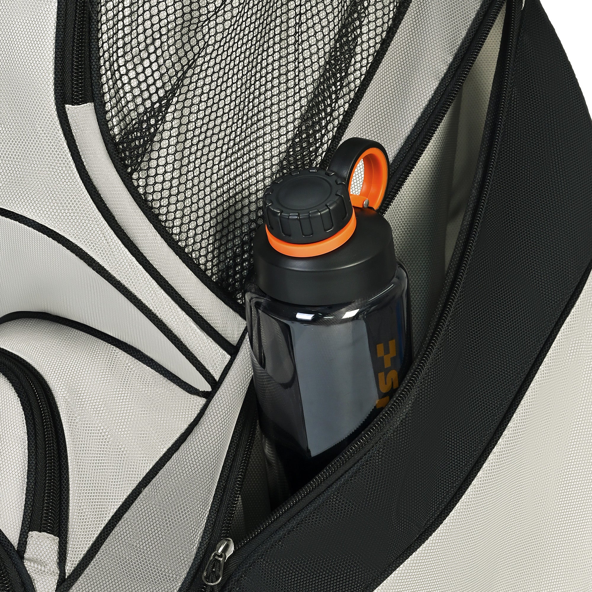 Silent 001 Quiet & Anti-Collision 14 Way Organizer Dividers‌ Golf Cart Bag-Gray