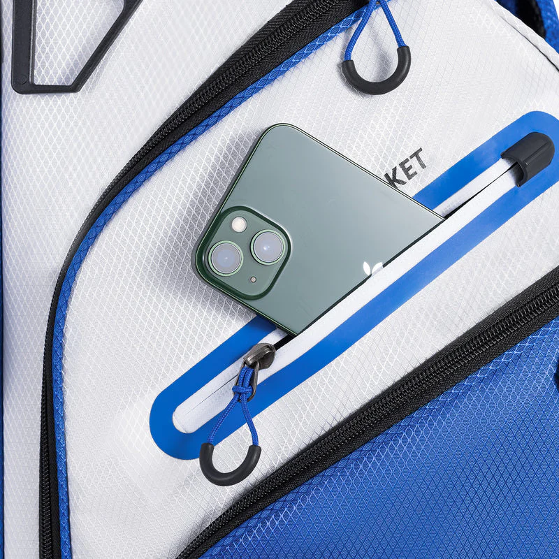 Golf Cart Bag-Blue White