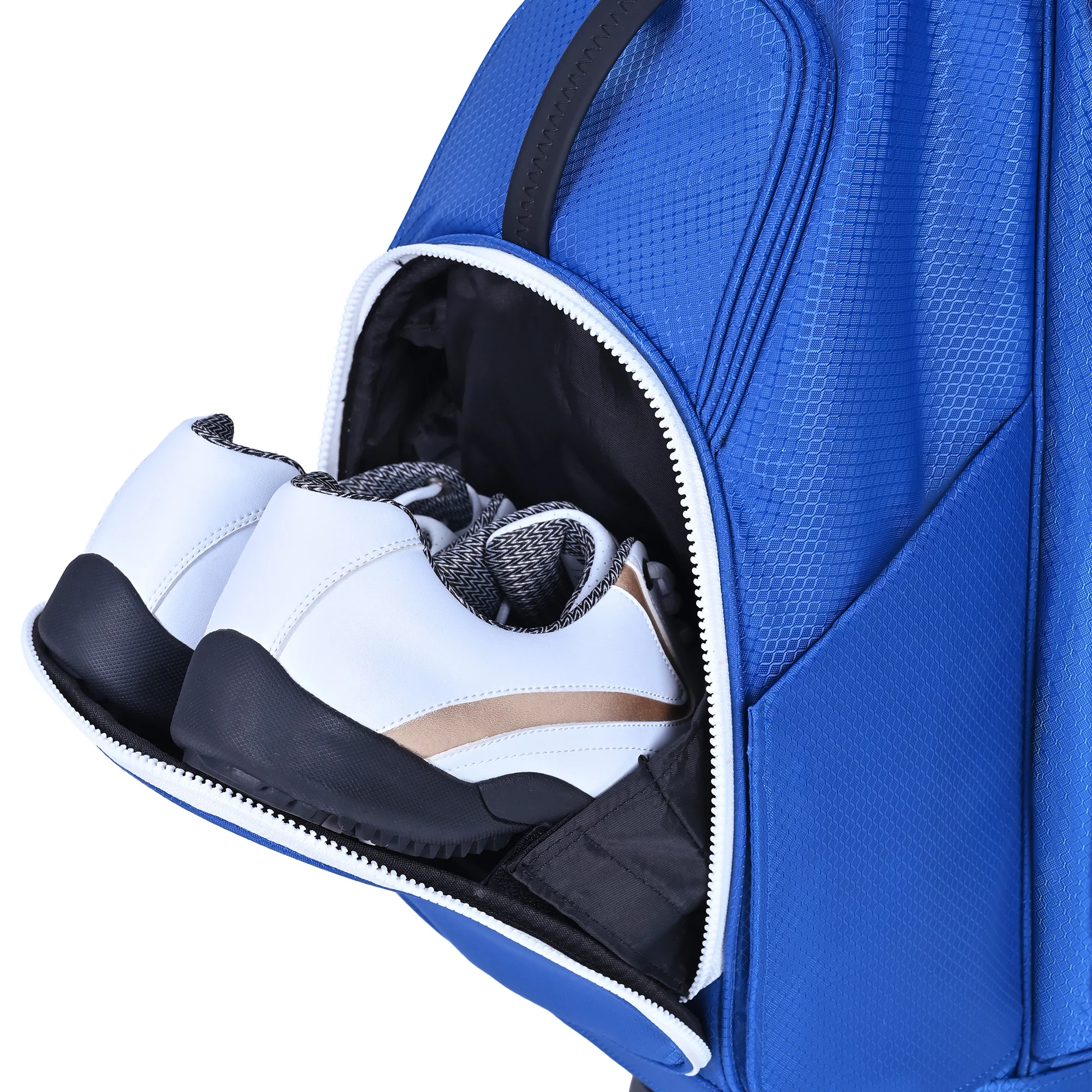 Silent 002 Quiet & Anti-Collision 15 Way Organizer Dividers Golf Cart Bag-Blue