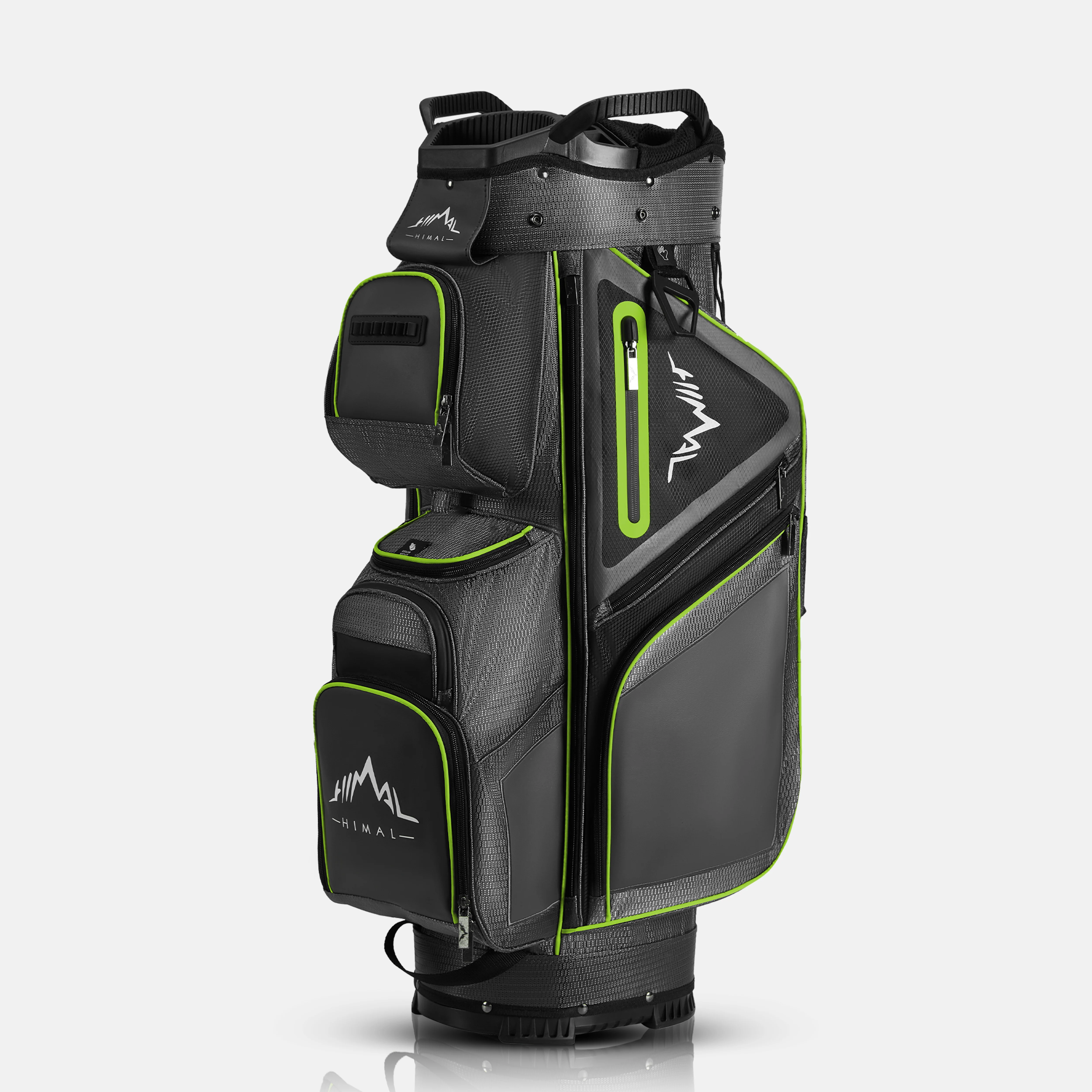 Golf Cart Bag 15-Way Organizer Divider-Lead Gray