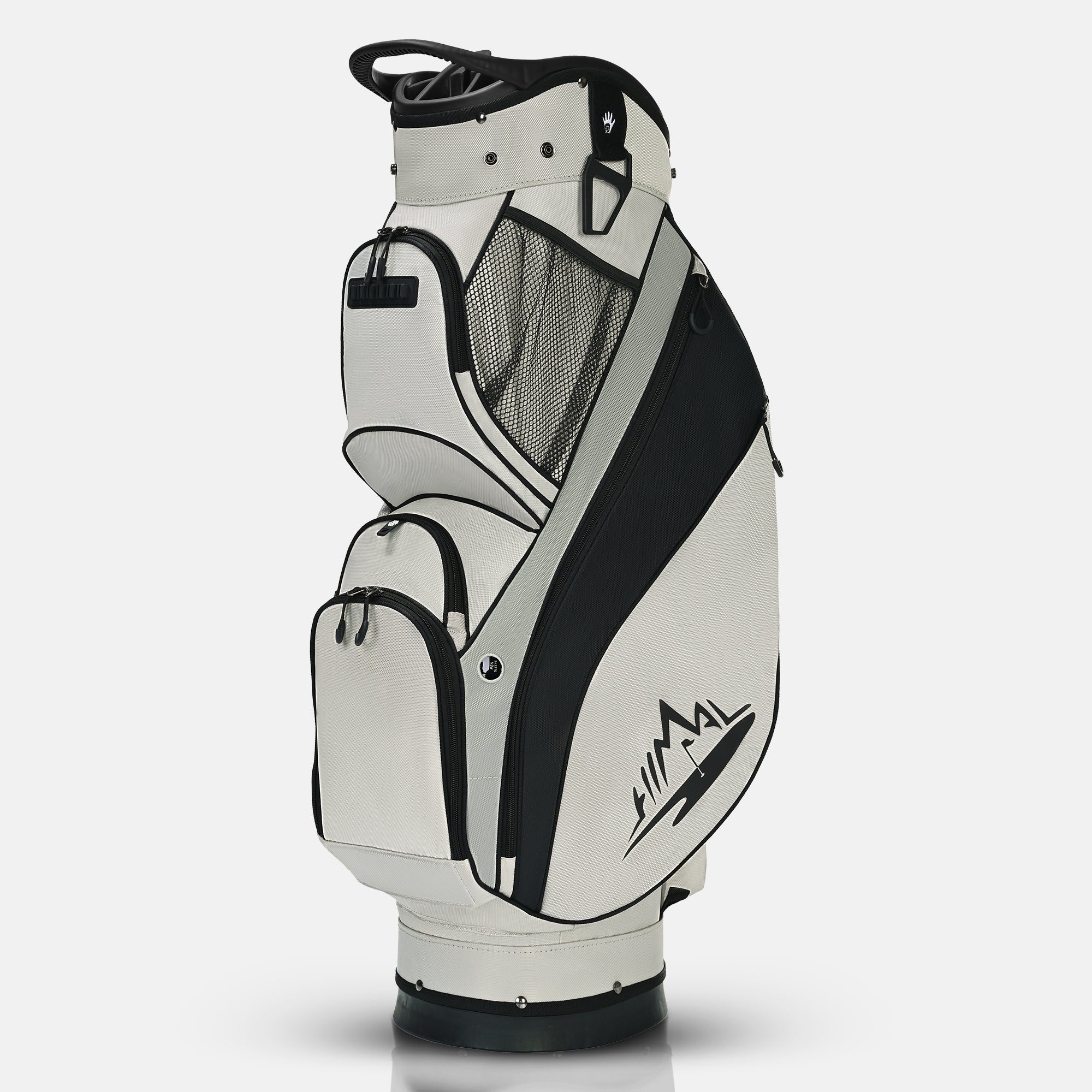 Silent 001 Quiet & Anti-Collision 14 Way Organizer Dividers‌ Golf Cart Bag-Gray