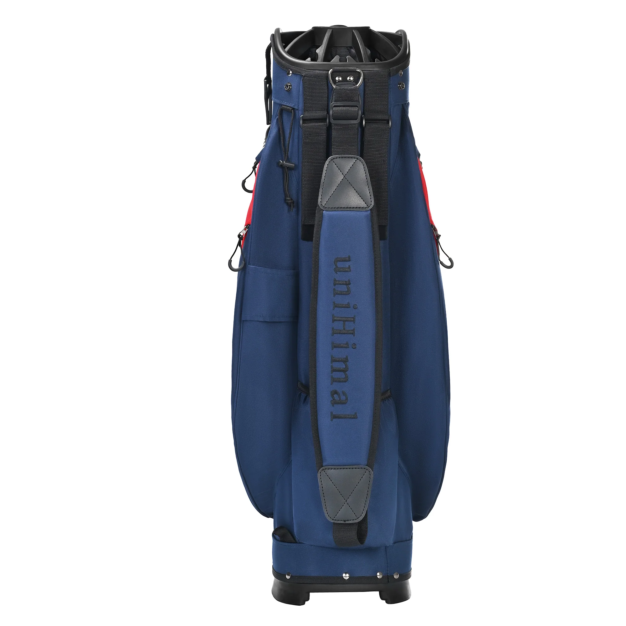 Silent 001 Quiet & Anti-Collision 14 Way Organizer Dividers‌ Golf Cart Bag-Blue Red