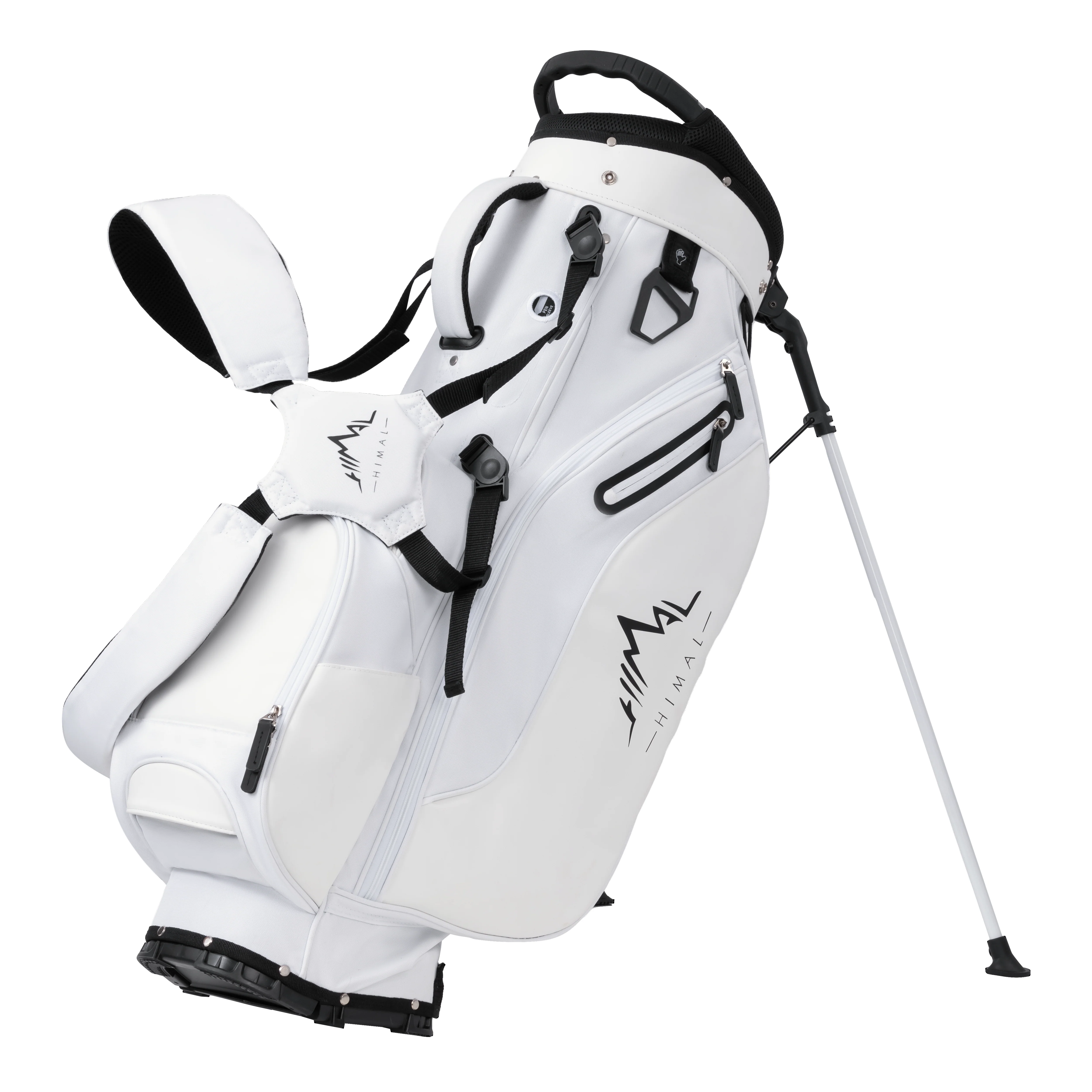 5-Way Golf Stand Bag-Pure White