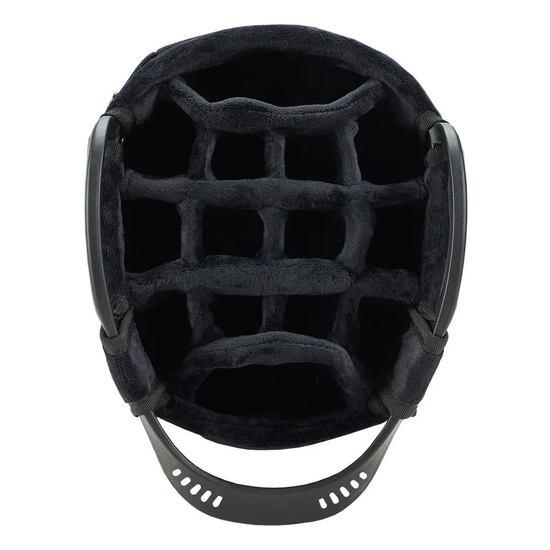 14-Way Golf Cart Bag with Full Length Divider-Black White