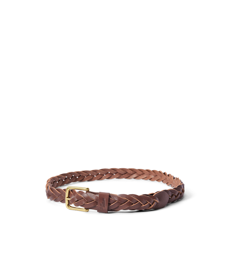 Stockman's plaited belt