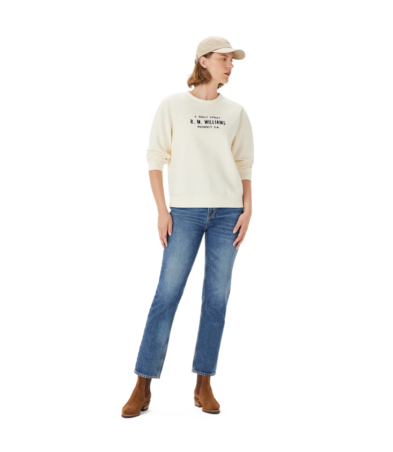 Heritage brushed back sweatshirt