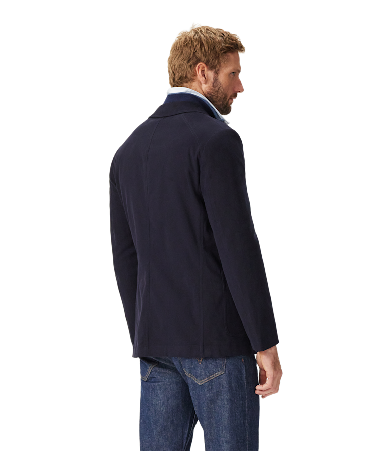 Compass cotton blazer