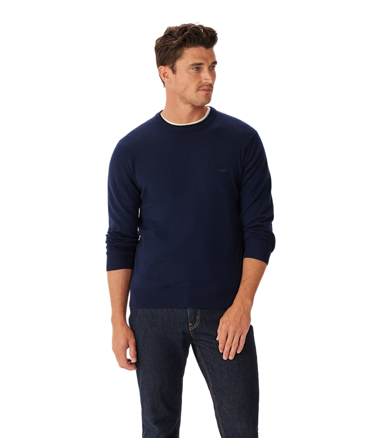 Howe crew merino knit