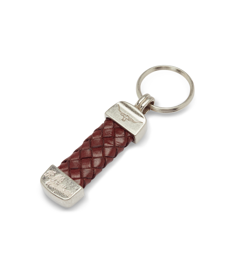 Plaited key ring