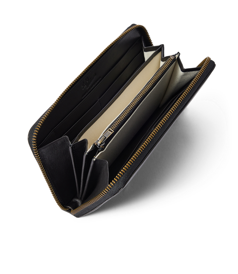 Singleton zip wallet