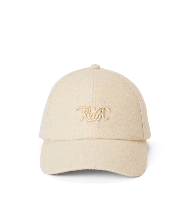 Cursive logo wool cap