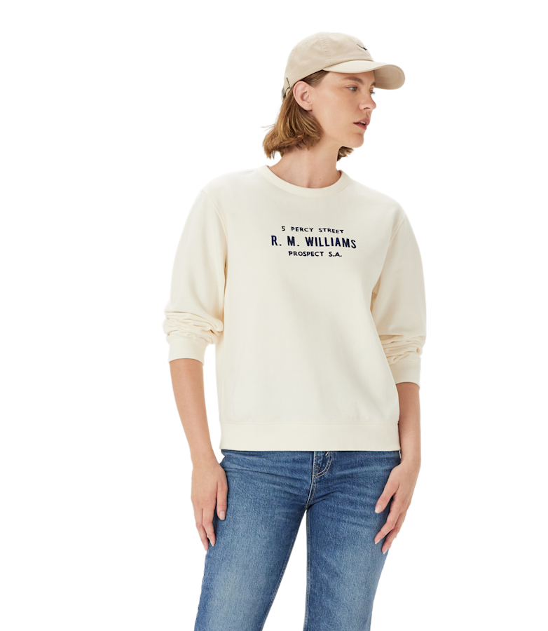 Heritage brushed back sweatshirt