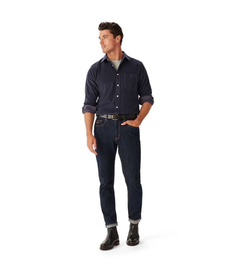 Regular corduroy shirt