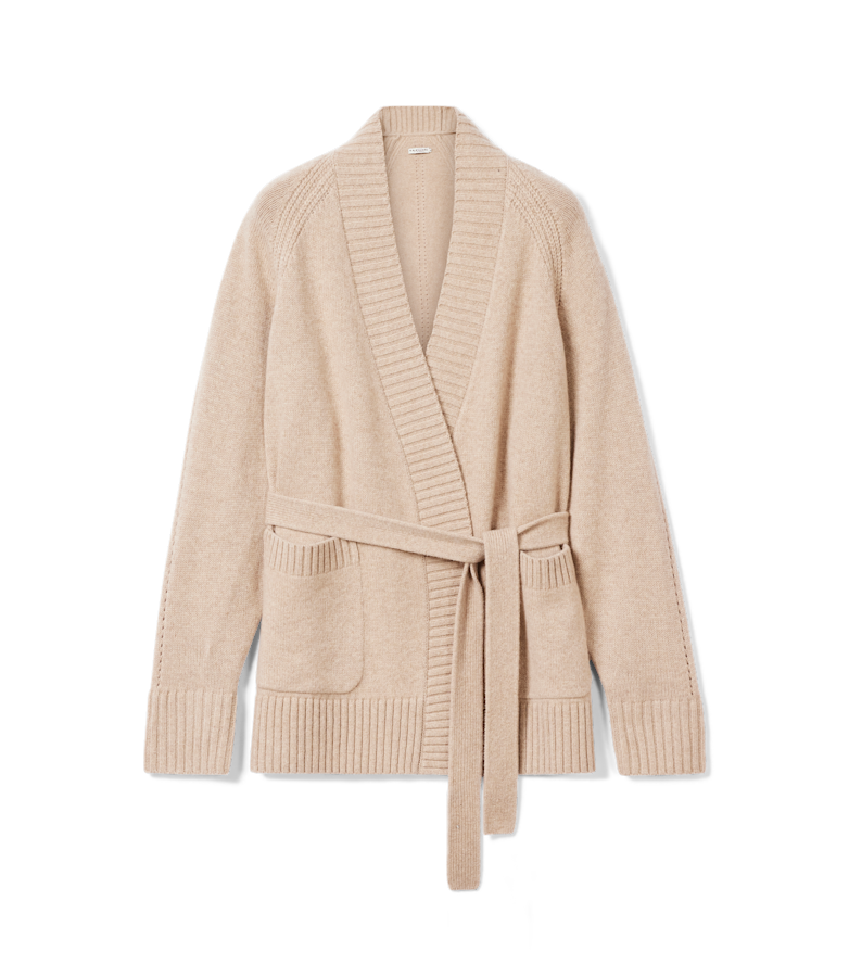 Bermagui wrap merino cardigan