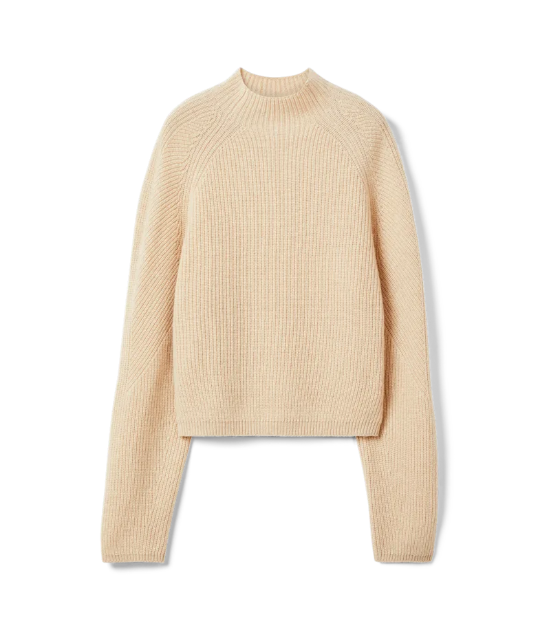 Trail turtleneck merino knit