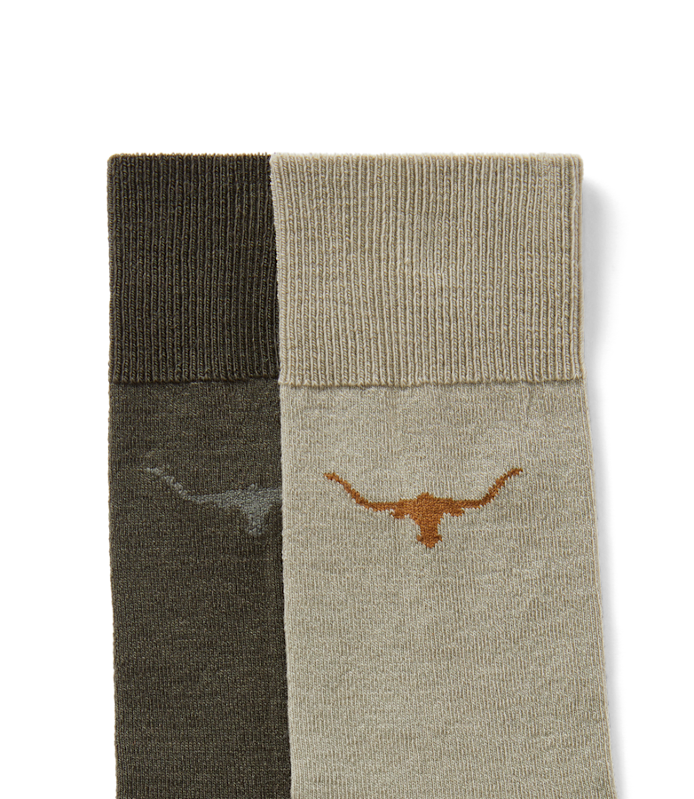 Longhorn Sock 2 pack