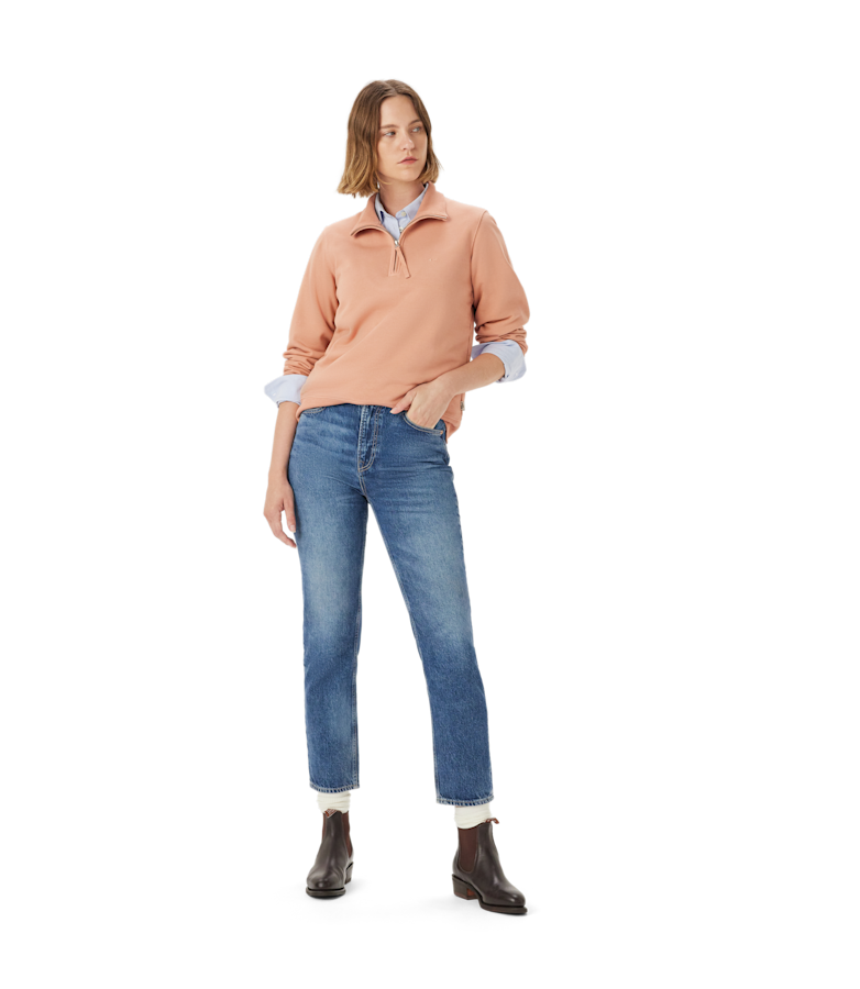 Trickett 1/4 zip sweatshirt