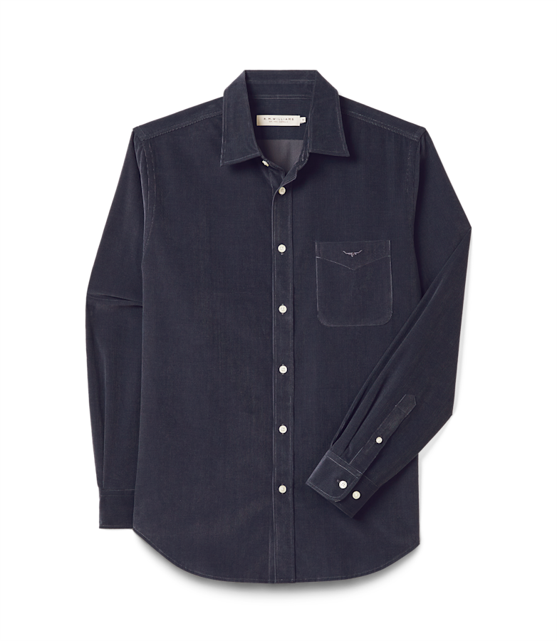 Regular corduroy shirt