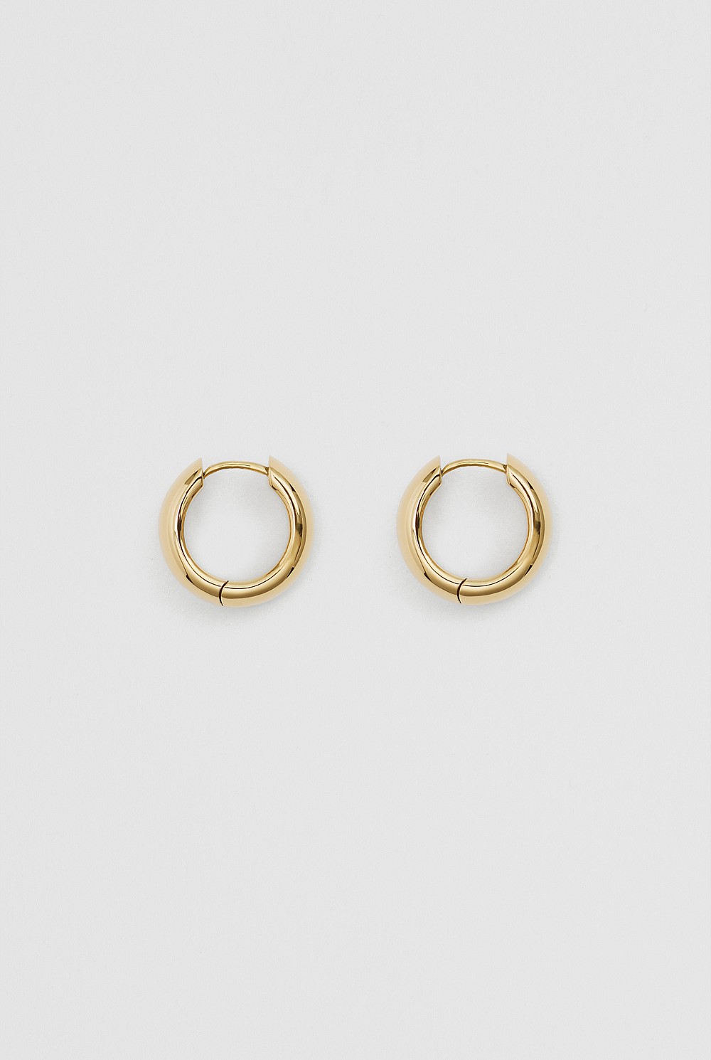 Tarnish-Resistant Large Wide Hoop