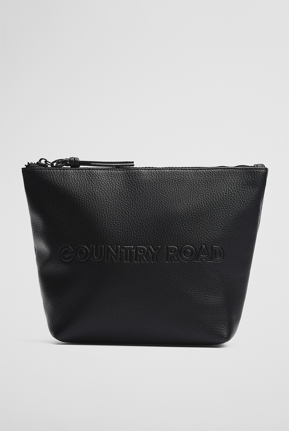 Branded Detail Tri Cosmetic Bag