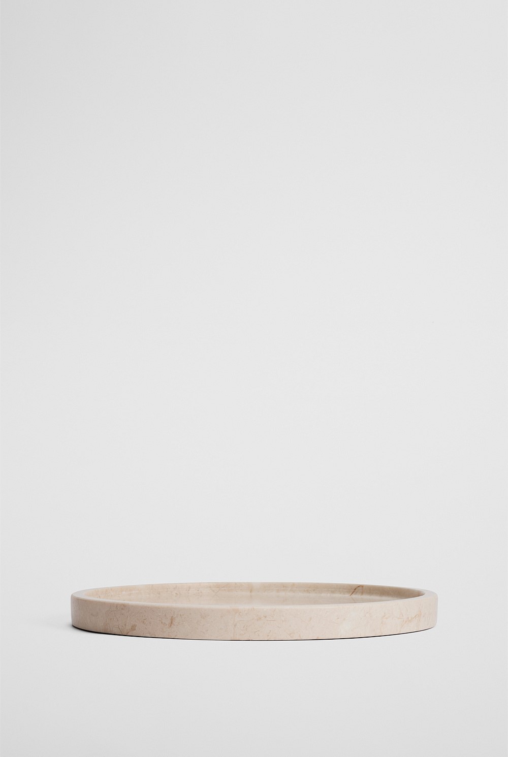 Loft Marble Large Round Tray