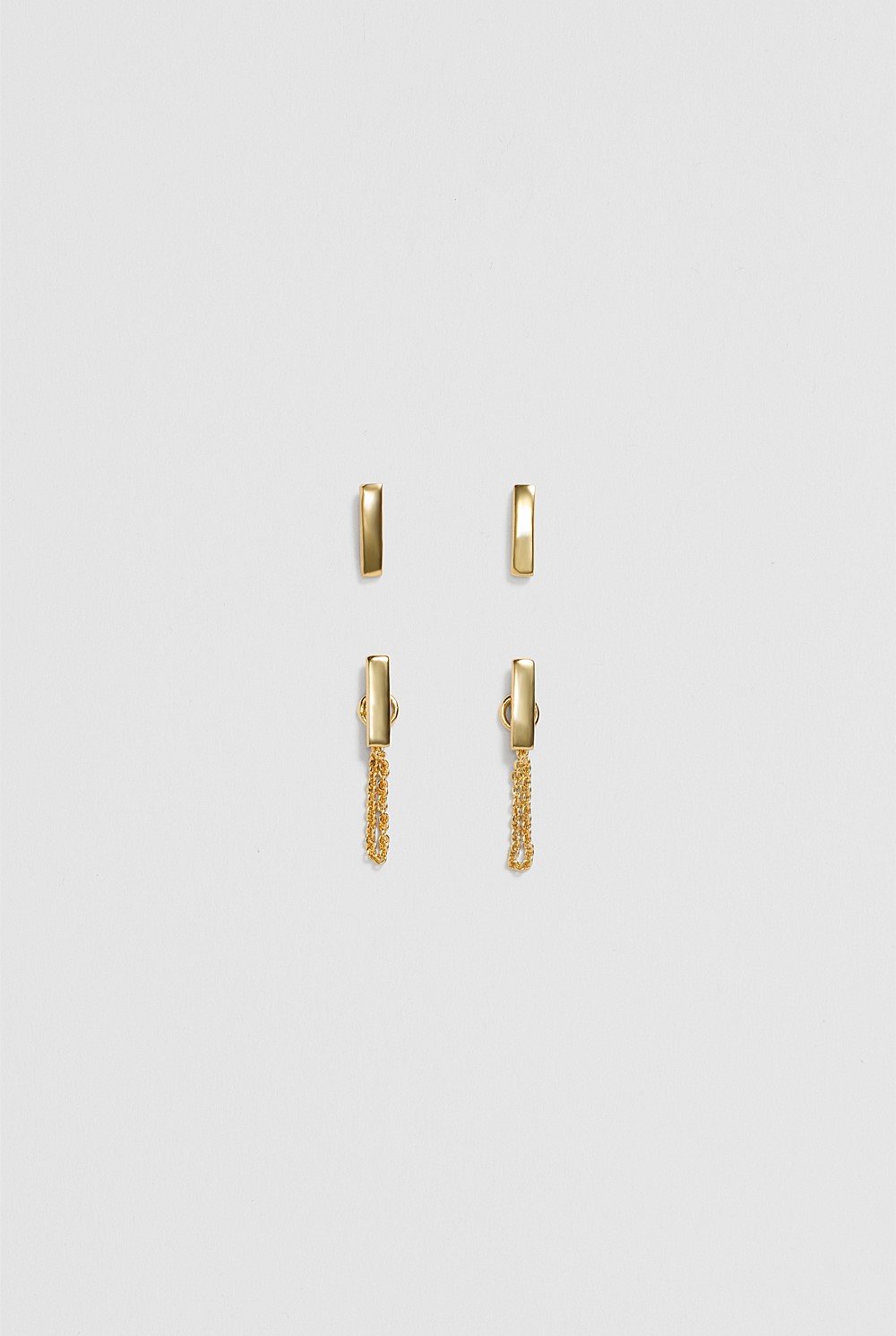 Bar Stud Earring Pack