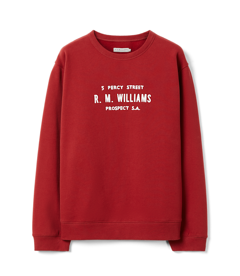Heritage brushed back sweatshirt