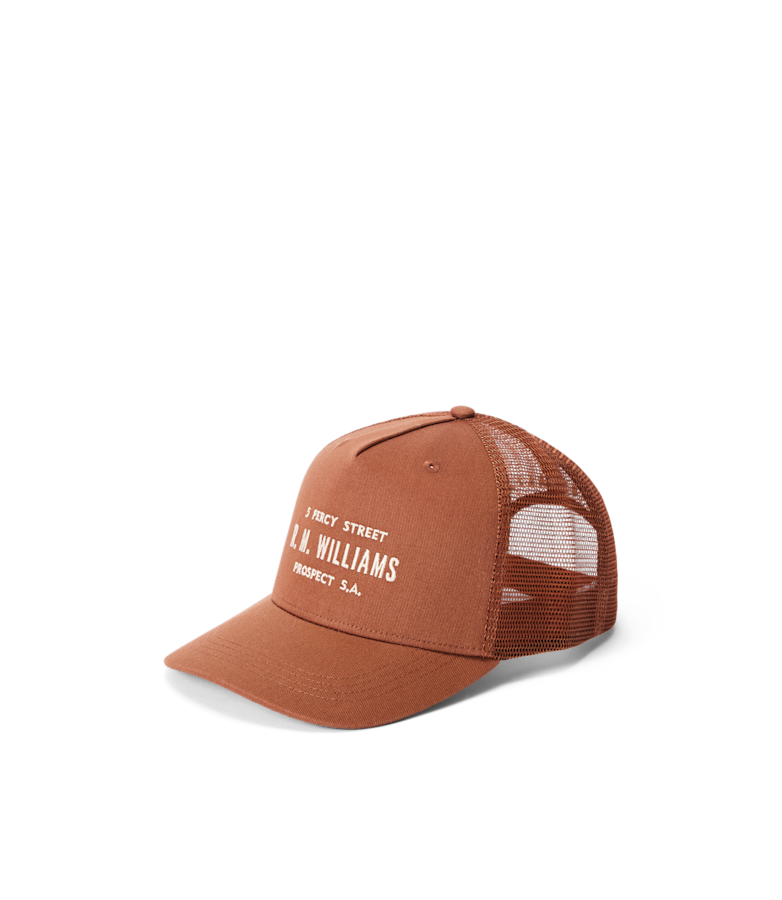Stencil trucker cap