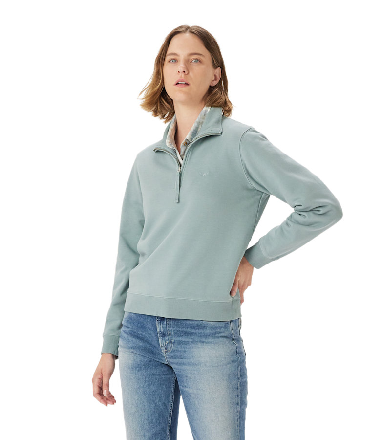 Trickett 1/4 zip sweatshirt