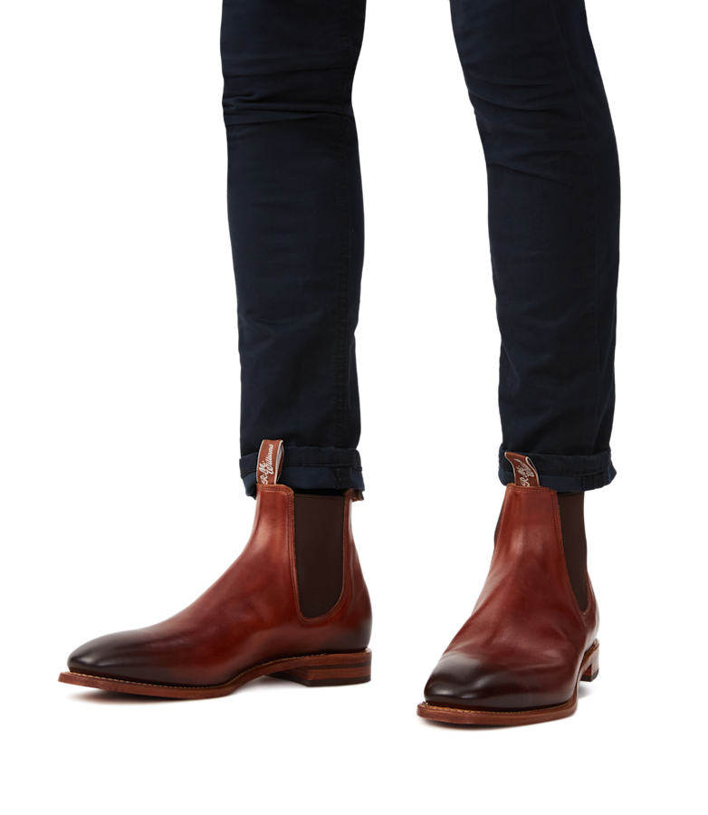 Burnished Craftsman boot