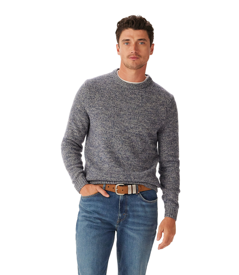 Fenner crew merino knit