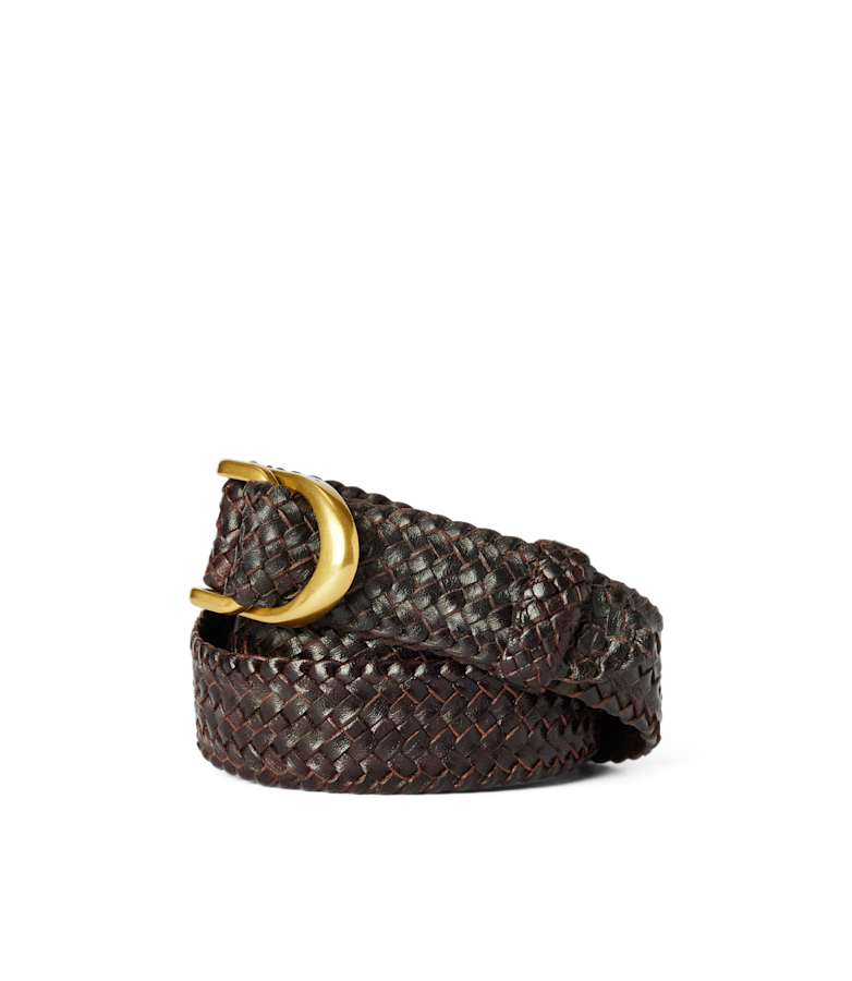 Dylan plaited belt