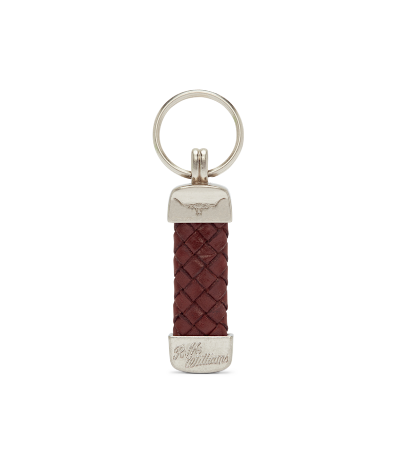 Plaited key ring