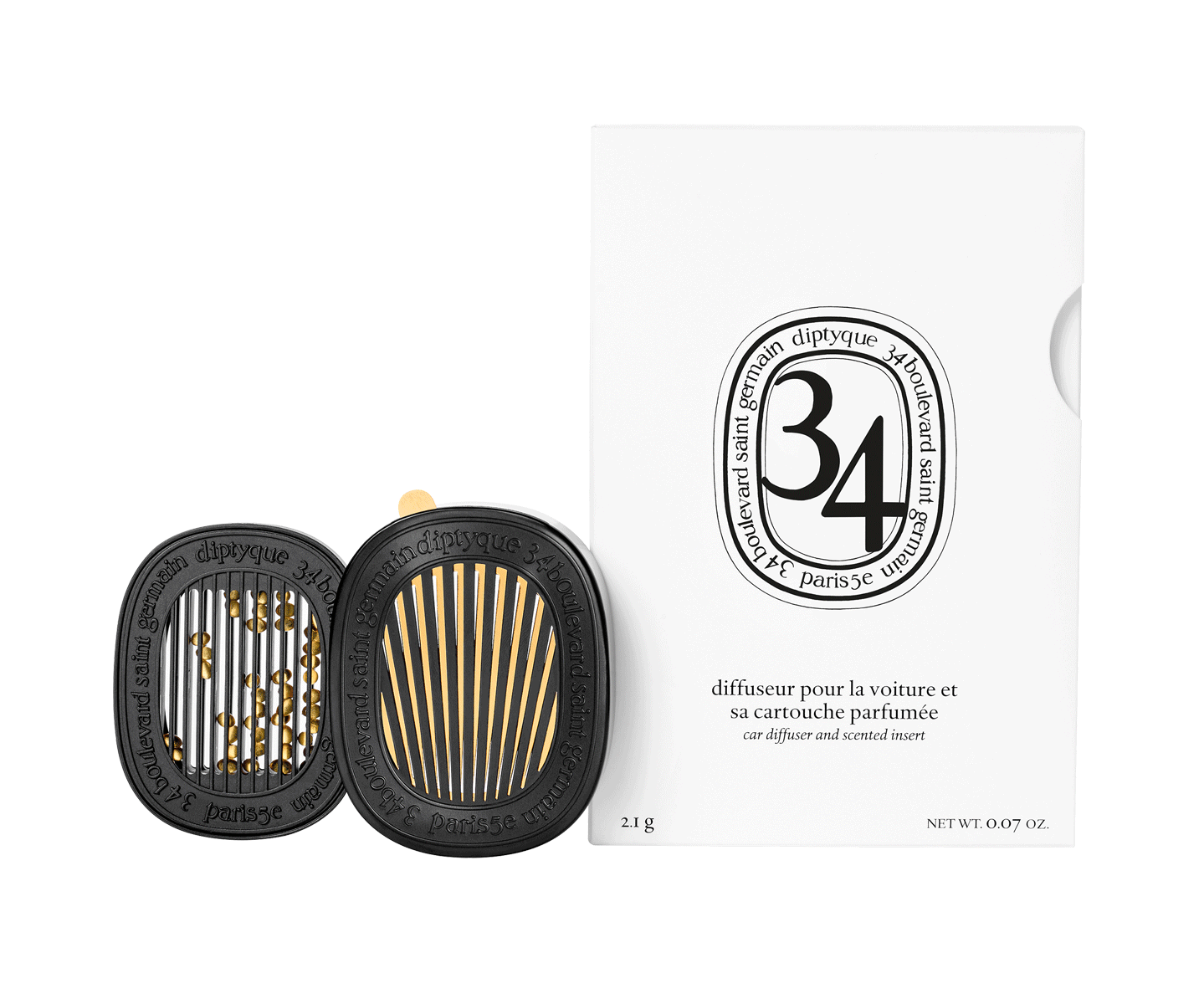 34 boulevard Saint Germain - Car diffuser and insert