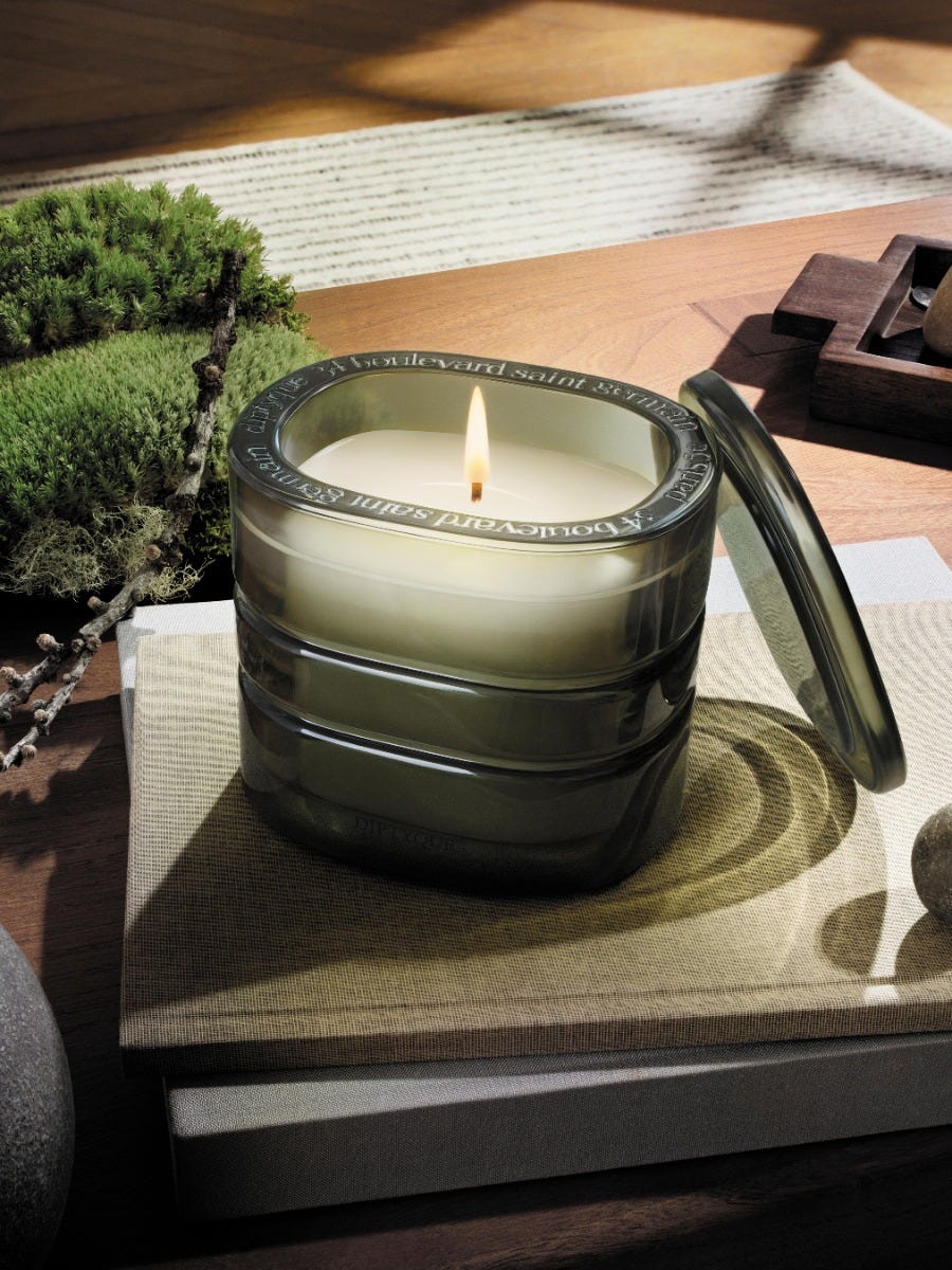 Temple des Mousses (Moss Temple) - Refillable Candle