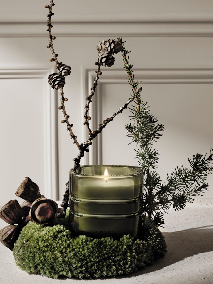 Temple des Mousses (Moss Temple) - Refillable Candle