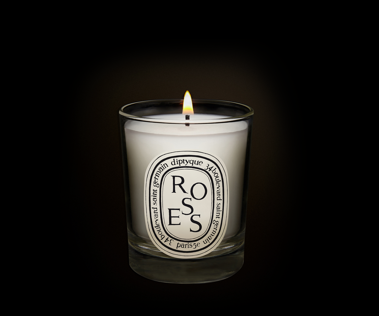 Roses - Small Candle