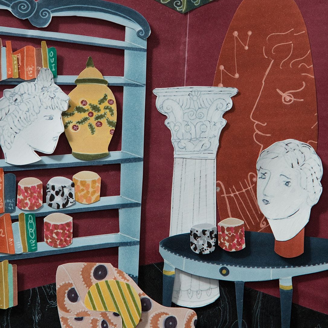 White Medicis Vase - Large