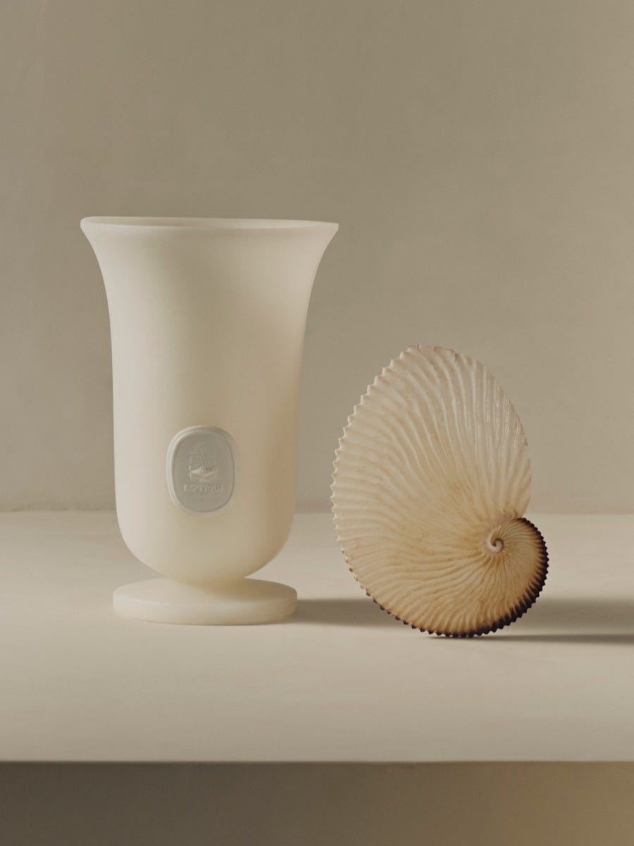 White Medicis Vase - Large