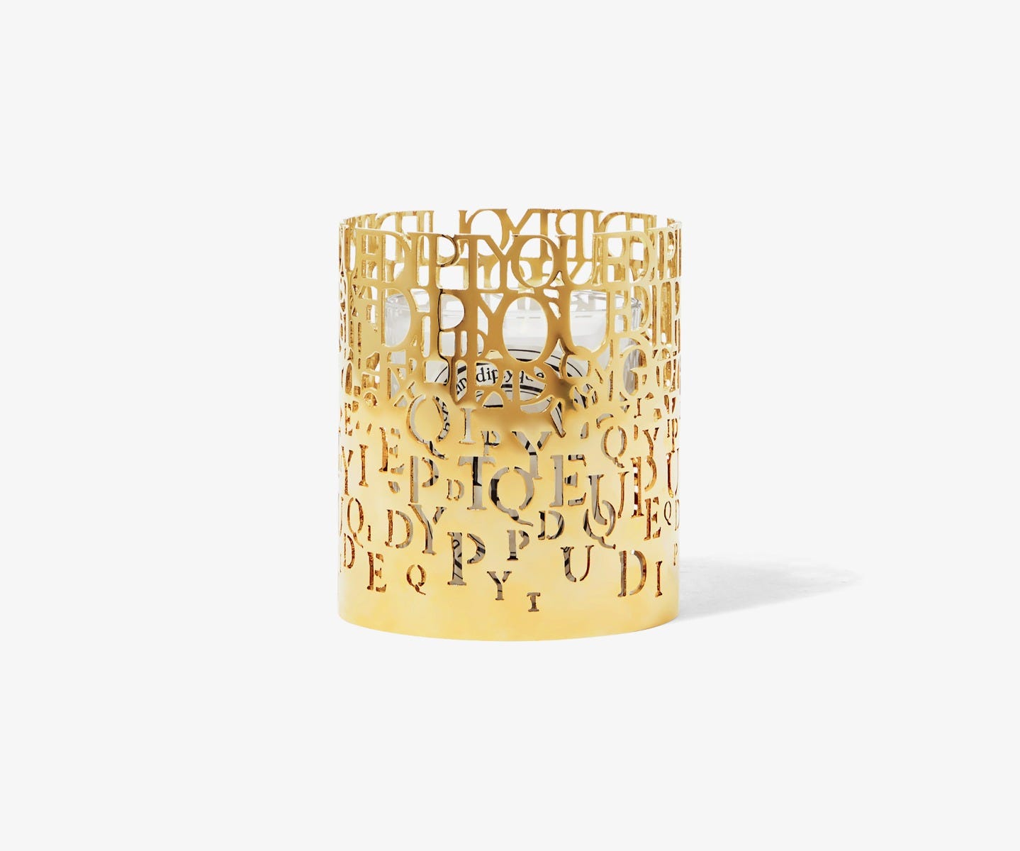 Alphabet Candle Holder - For classic candles