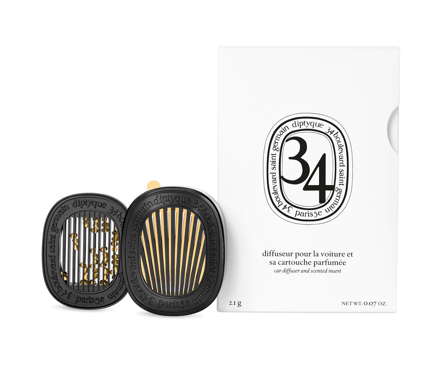 34 boulevard Saint Germain - Car diffuser and insert