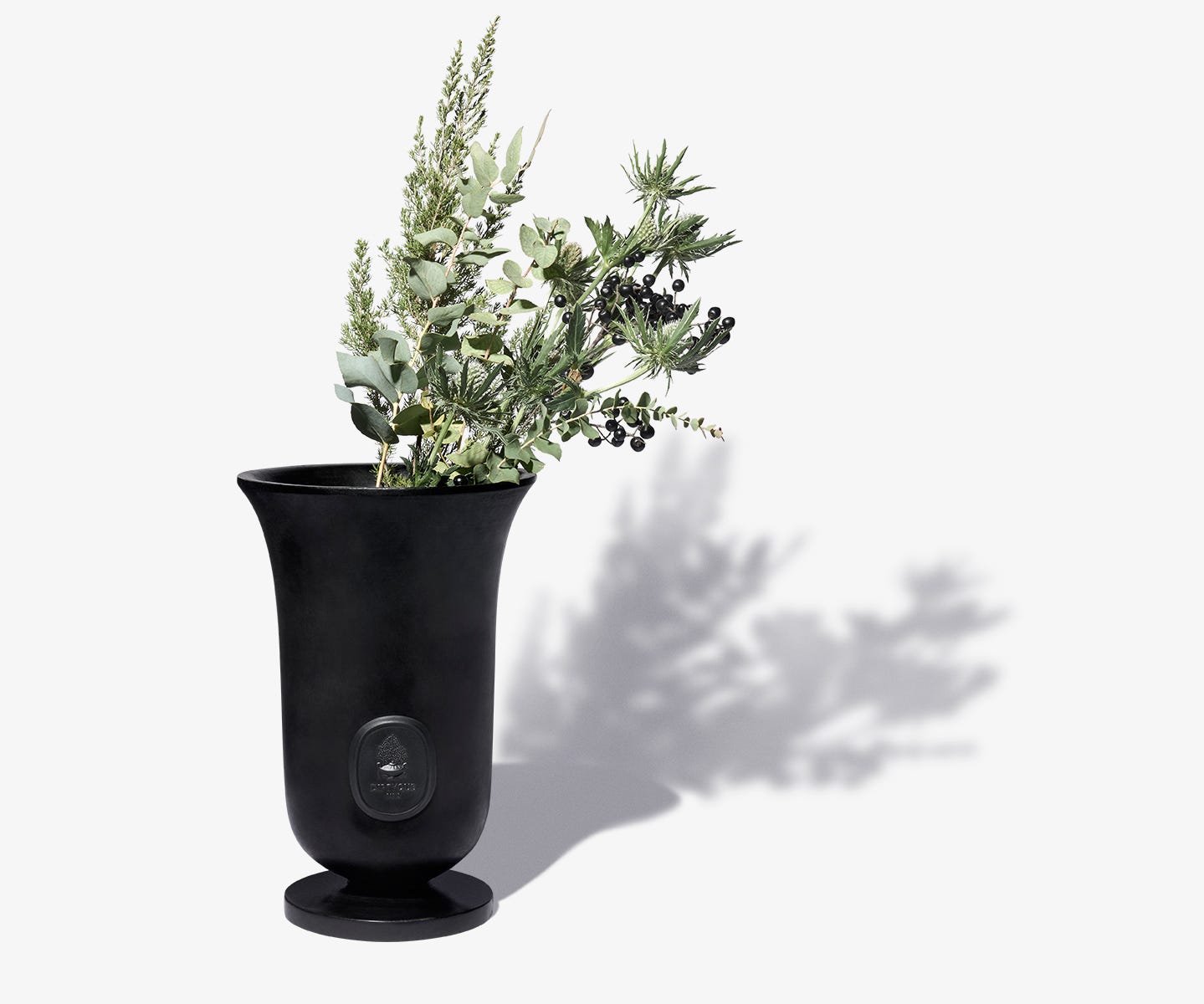 Black Medicis Vase - Large